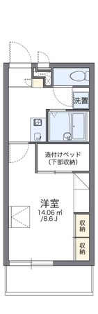 若江岩田駅 徒歩15分 1階の物件間取画像